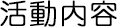 活動内容