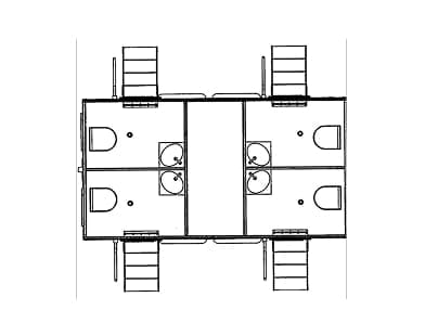トレーラー平面図